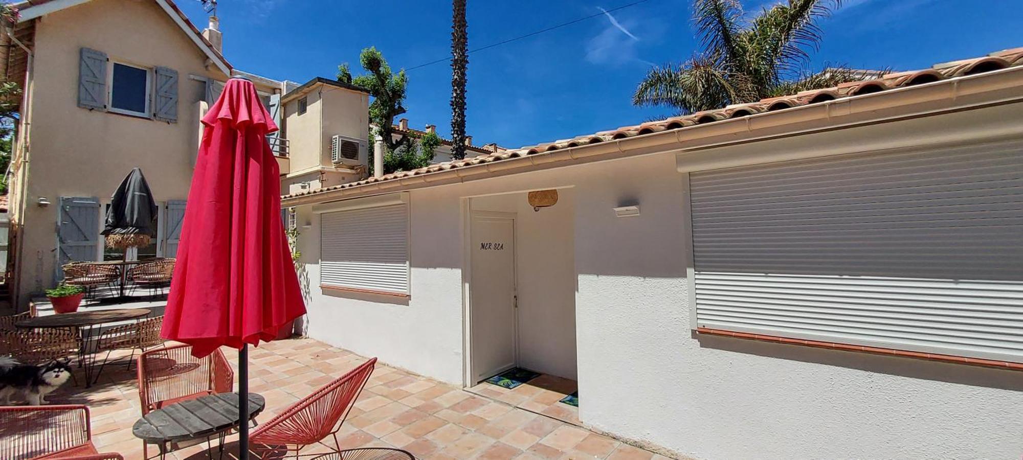 Chambres D'Hotes Un Ete Sans Fin A 50 M De La Plage A Canet Plage エクステリア 写真